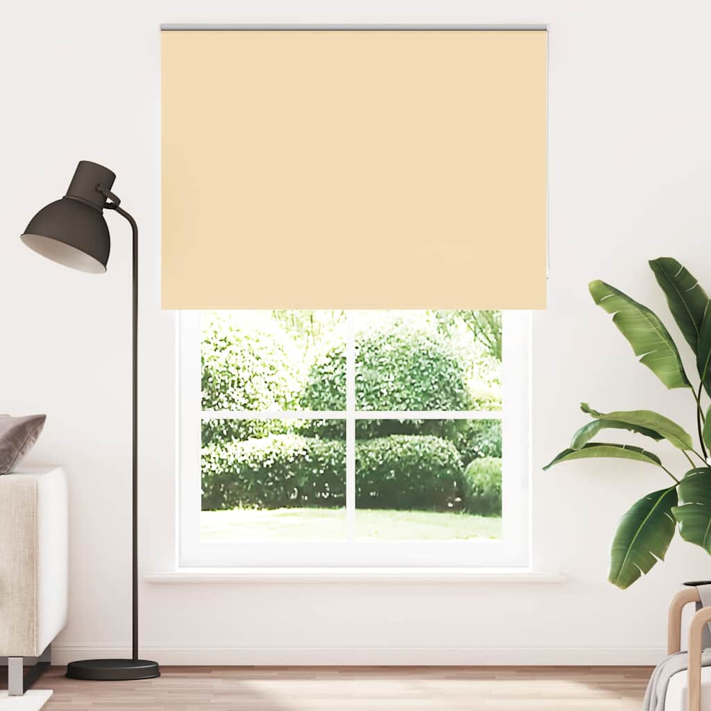 Rolgordijn verduisterend 150x230 cm stofbreedte 146,6 cm beige