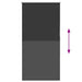 Rolgordijn verduisterend 85x130cm stofbreedte 80,7 cm polyester