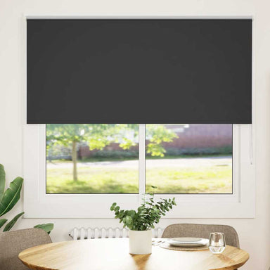 Rolgordijn verduisterend 150x130 cm stofbreedte 146,6 cm zwart