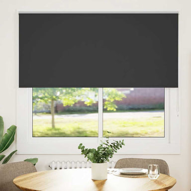 Rolgordijn verduisterend 150x175 cm stofbreedte 146,6 cm zwart