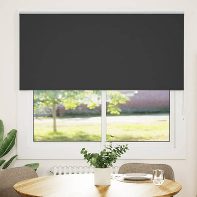 Rolgordijn verduisterend 160x175 cm stofbreedte 156,6 cm zwart