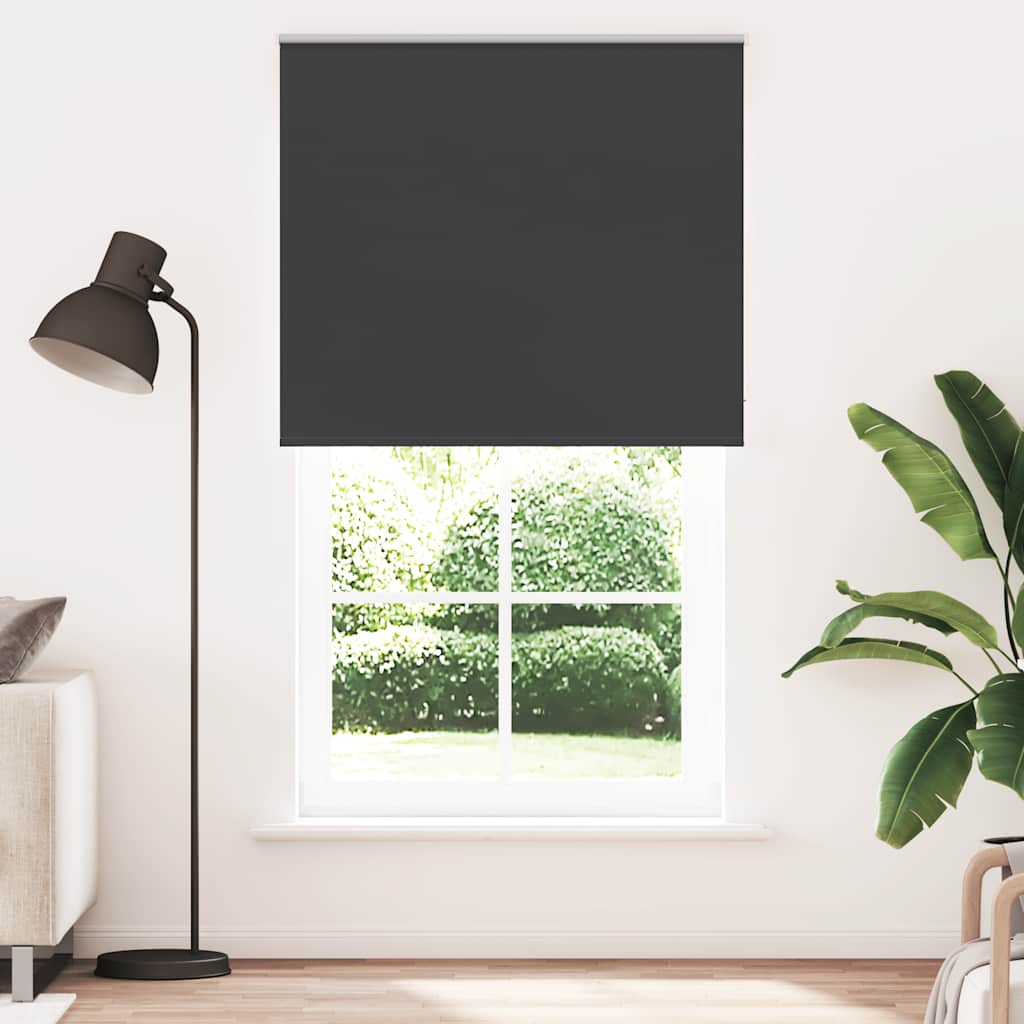 Rolgordijn verduisterend 135x210 cm stofbreedte 131,6 cm zwart