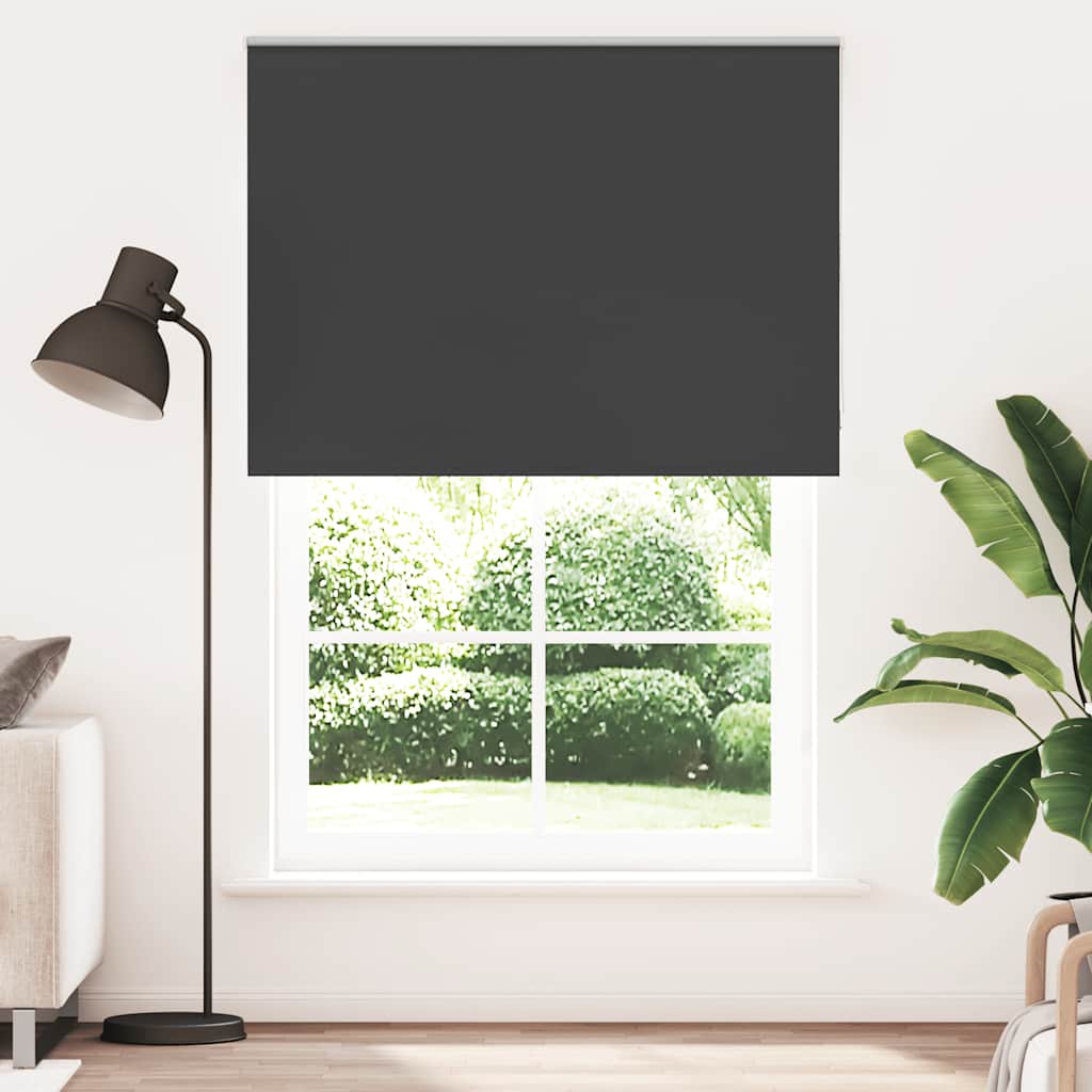 Rolgordijn verduisterend 150x210 cm stofbreedte 146,6 cm zwart