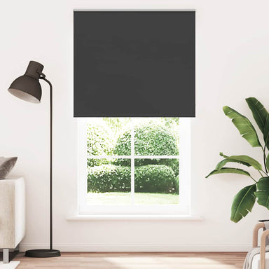 Rolgordijn verduisterend 125x230 cm stofbreedte 121,6 cm zwart