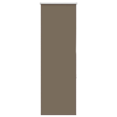 Rolgordijn verduisterend koffie 40x130 cm stofbreedte 35,7 cm