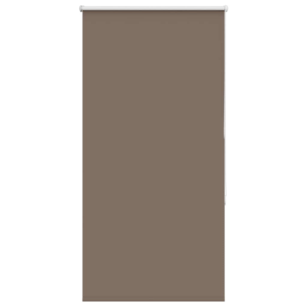 Rolgordijn verduisterend koffie 80x130 cm stofbreedte 75,7 cm