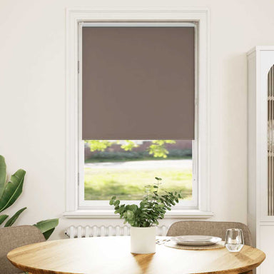 Rolgordijn verduisterend koffie 80x130 cm stofbreedte 75,7 cm