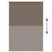 Rolgordijn verduisterend koffie 100x130 cm stofbreedte 95,7 cm