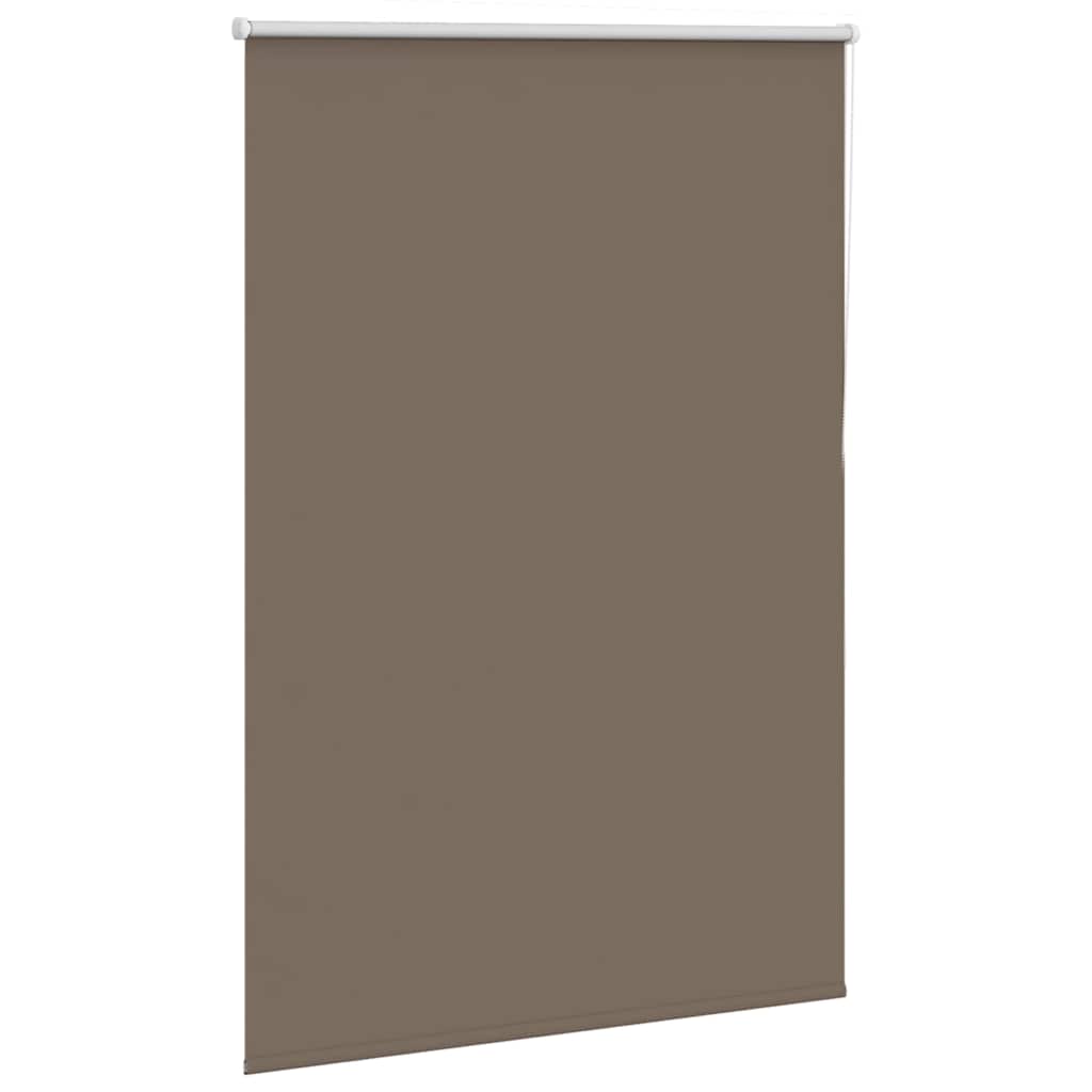 Rolgordijn verduisterend koffie 115x130 cm stofbreedte 110,7 cm
