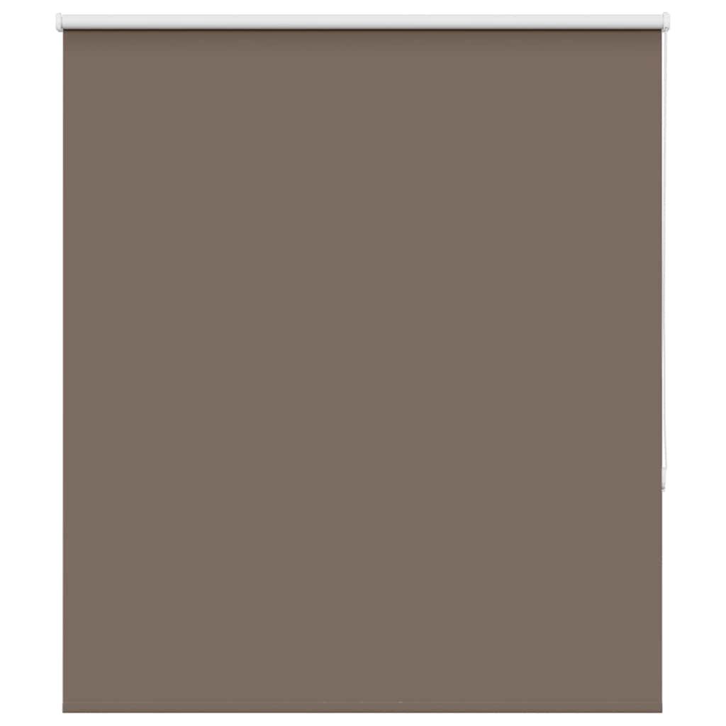 Rolgordijn verduisterend koffie 130x130 cm stofbreedte 126,6 cm