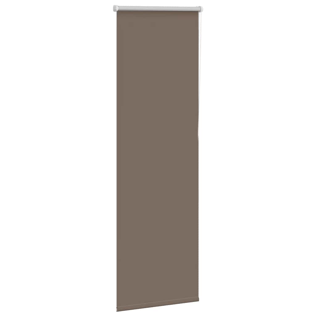 Rolgordijn verduisterend koffie 40x150 cm stofbreedte 35,7 cm
