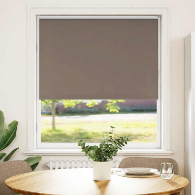 Rolgordijn verduisterend koffie 100x150 cm stofbreedte 95,7 cm