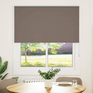 Rolgordijn verduisterend koffie 135x150 cm stofbreedte 131,6 cm