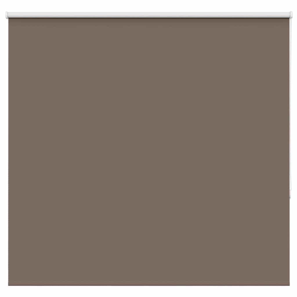 Rolgordijn verduisterend koffie 150x150 cm stofbreedte 146,6 cm