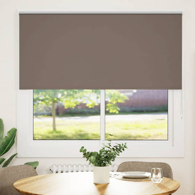 Rolgordijn verduisterend koffie 150x150 cm stofbreedte 146,6 cm