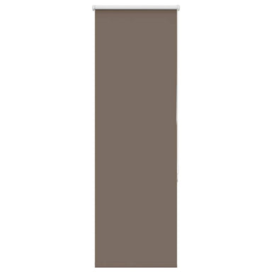 Rolgordijn verduisterend koffie 50x175 cm stofbreedte 45,7 cm