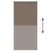Rolgordijn verduisterend koffie 70x175 cm stofbreedte 65,7 cm
