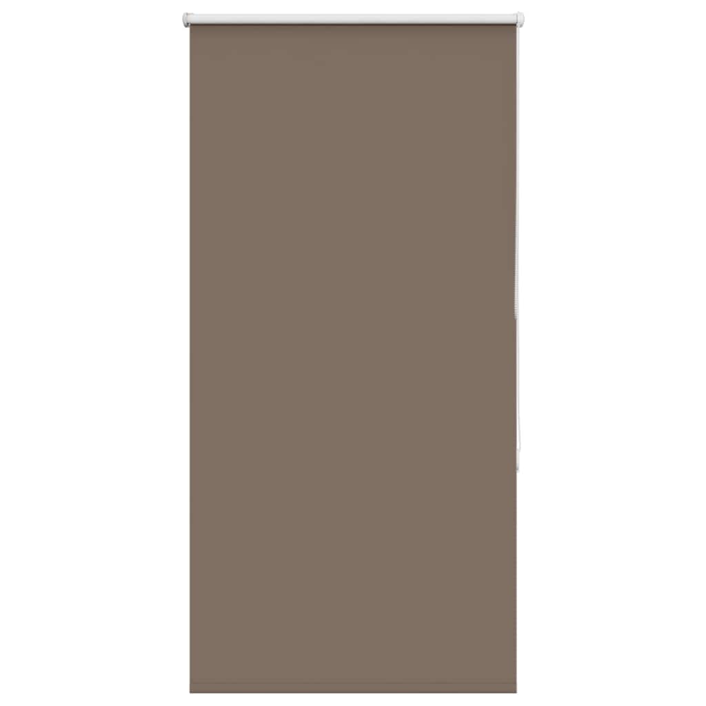 Rolgordijn verduisterend koffie 80x175 cm stofbreedte 75,7 cm