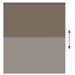 Rolgordijn verduisterend koffie 135x175 cm stofbreedte 131,6 cm
