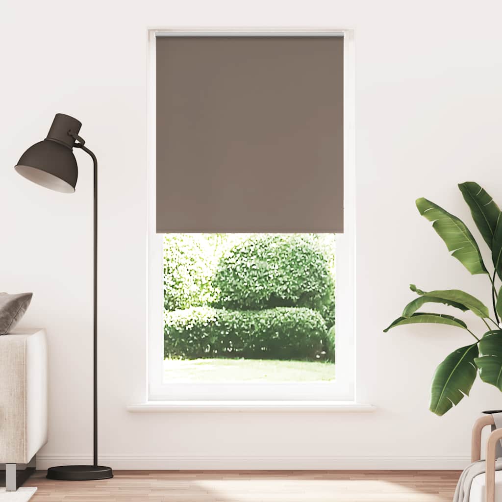 Rolgordijn verduisterend koffie 115x210 cm stofbreedte 110,7 cm