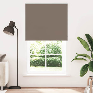Rolgordijn verduisterend koffie 130x210 cm stofbreedte 126,6 cm