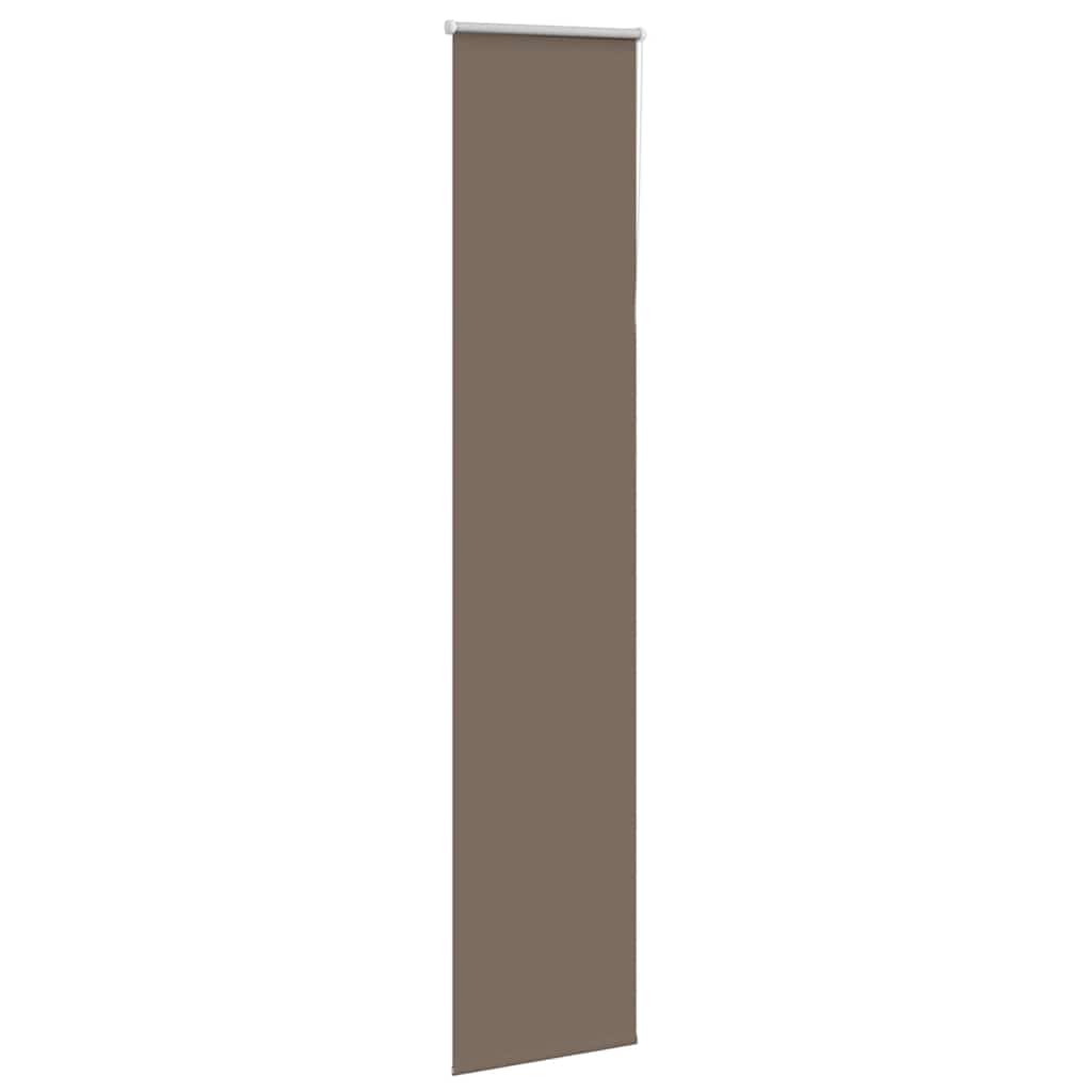 Rolgordijn verduisterend koffie 50x230 cm stofbreedte 45,7 cm