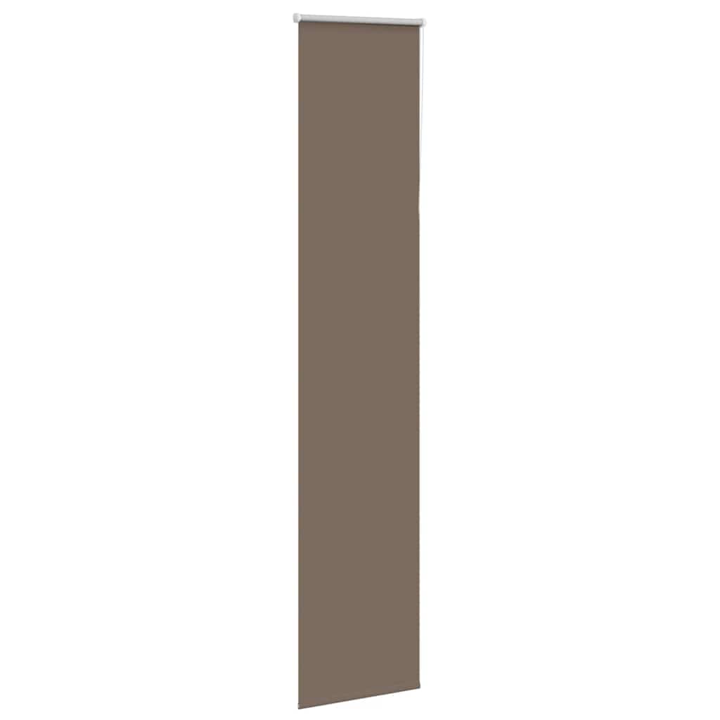 Rolgordijn verduisterend koffie 60x230 cm stofbreedte 55,7 cm