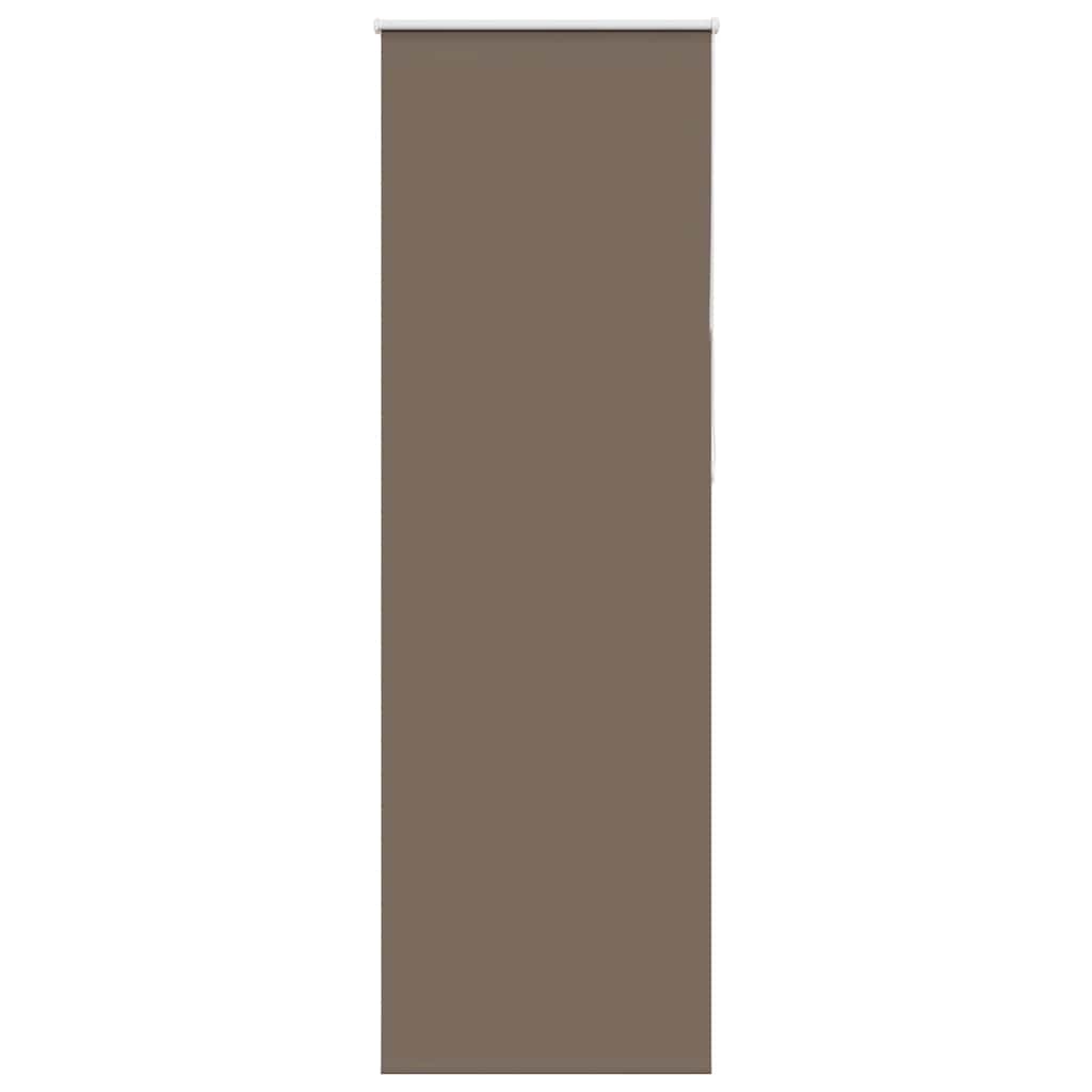 Rolgordijn verduisterend koffie 70x230 cm stofbreedte 65,7 cm