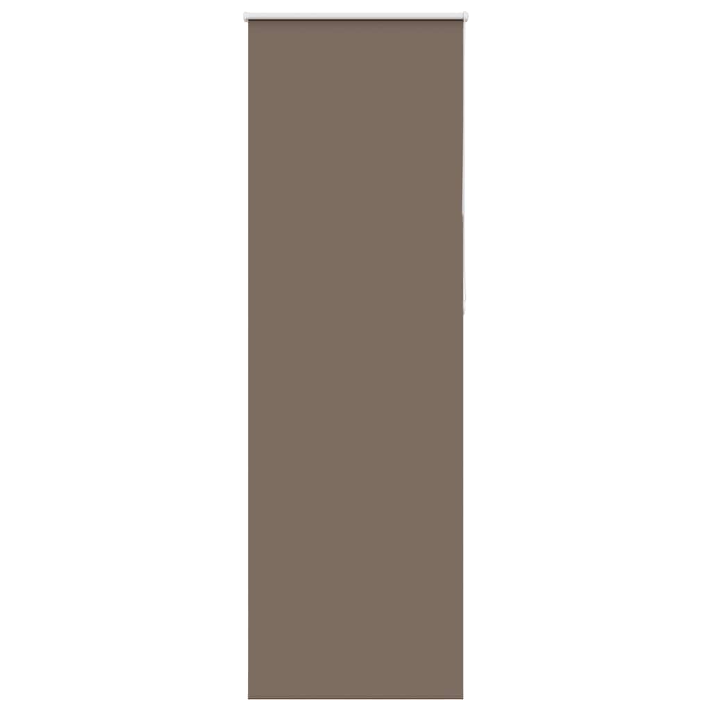 Rolgordijn verduisterend koffie 75x230 cm stofbreedte 70,7 cm