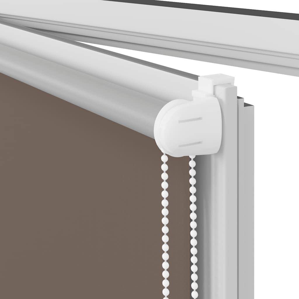 Rolgordijn verduisterend koffie 75x230 cm stofbreedte 70,7 cm