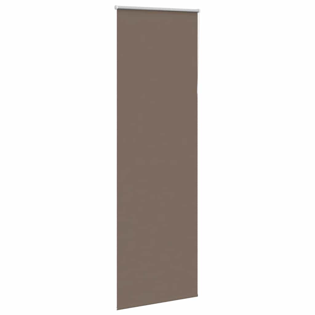 Rolgordijn verduisterend koffie 75x230 cm stofbreedte 70,7 cm