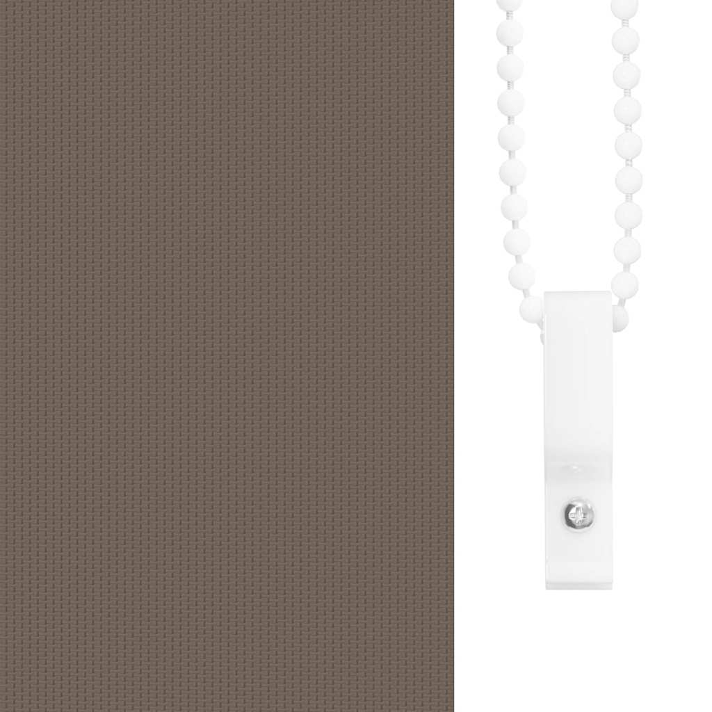 Rolgordijn verduisterend koffie 75x230 cm stofbreedte 70,7 cm