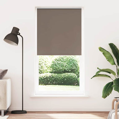 Rolgordijn verduisterend koffie 110x230 cm stofbreedte 105,7 cm
