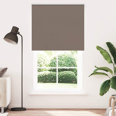 Rolgordijn verduisterend koffie 125x230 cm stofbreedte 121,6 cm