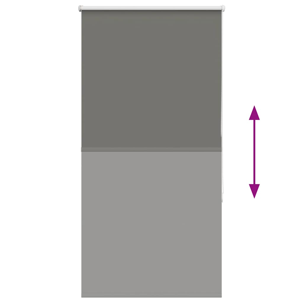 Rolgordijn verduisterend 85x130cm stofbreedte 80,7 cm polyester