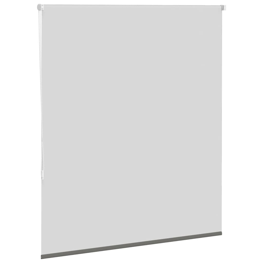 Rolgordijn verduisterend 130x130 cm stofbreedte 126,6 cm grijs