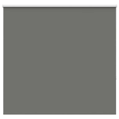Rolgordijn verduisterend 160x150 cm stofbreedte 156,6 cm grijs