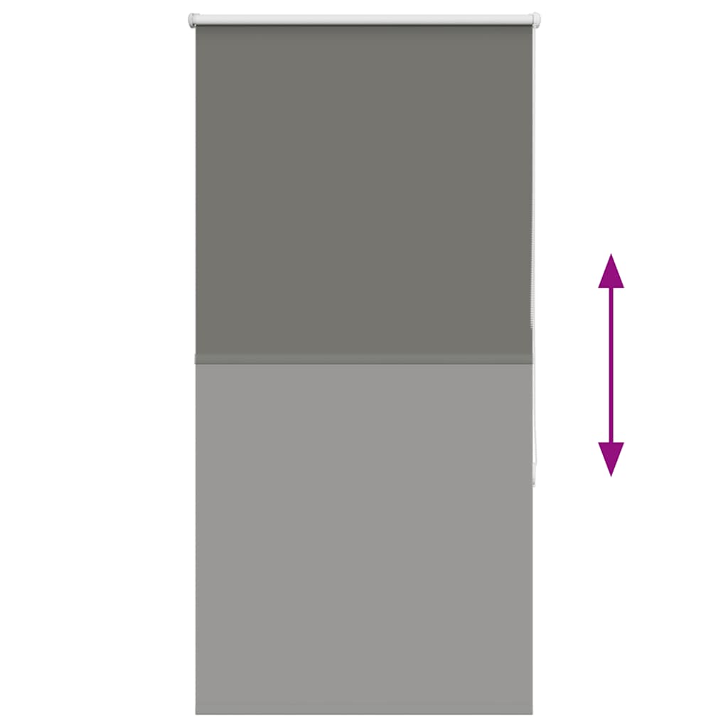 Rolgordijn verduisterend 65x175cm stofbreedte 60,7 cm polyester