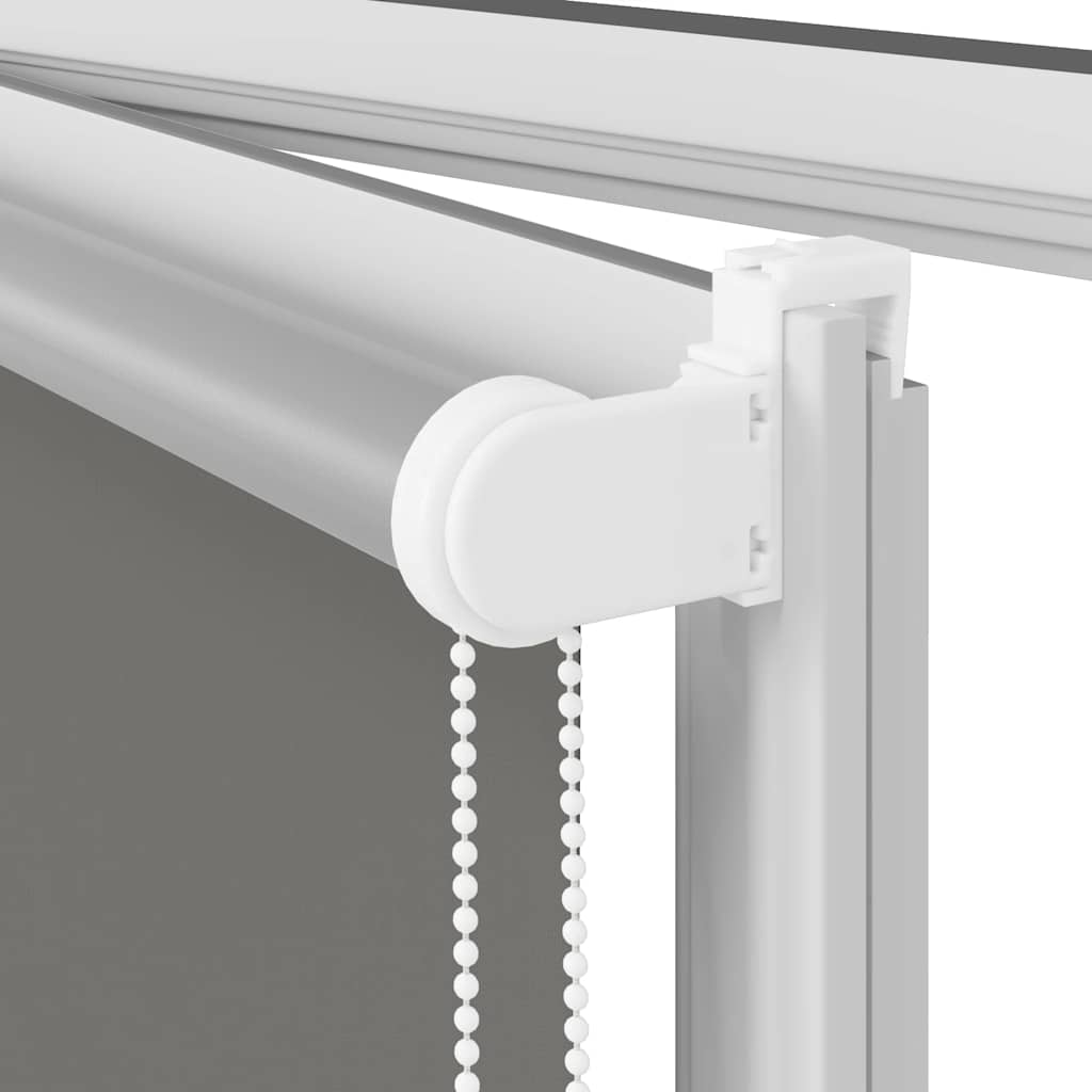 Rolgordijn verduisterend 135x210 cm stofbreedte 131,6 cm grijs