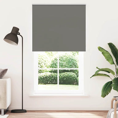 Rolgordijn verduisterend 130x230 cm stofbreedte 126,6 cm grijs