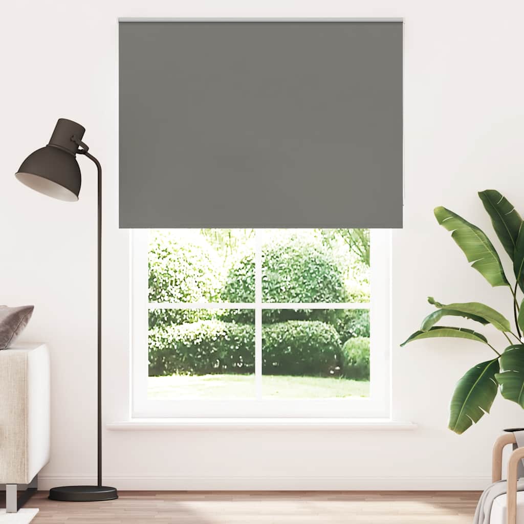 Rolgordijn verduisterend 160x230 cm stofbreedte 156,6 cm grijs