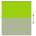 Rolgordijn verduisterend 120x130 cm stofbreedte 116,6 cm