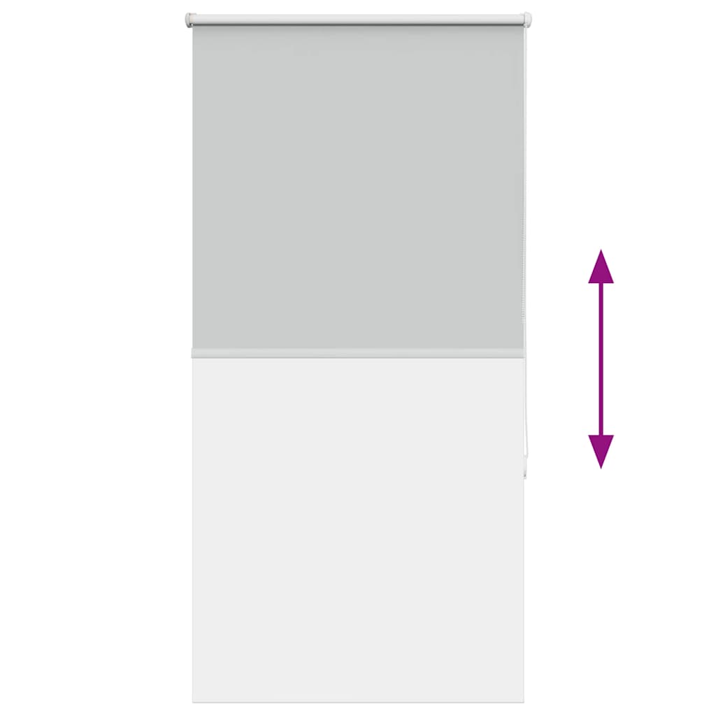 Rolgordijn verduisterend 80x150cm stofbreedte 75,7 cm polyester