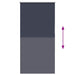 Rolgordijn verduisterend 65x130cm stofbreedte 60,7 cm polyester