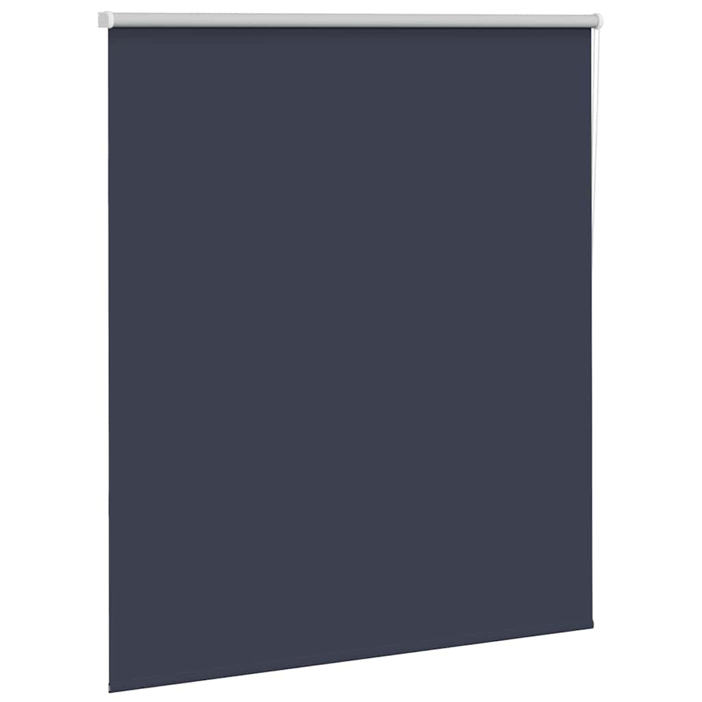 Rolgordijn verduisterend 140x130 cm stofbreedte 136,6 cm blauw