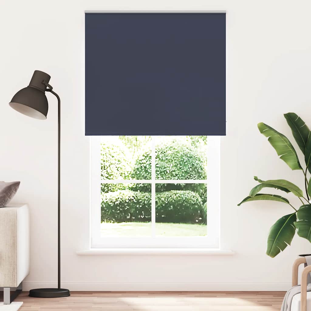 Rolgordijn verduisterend 135x210 cm stofbreedte 131,6 cm blauw