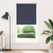 Rolgordijn verduisterend 105x230 cm stofbreedte 100,7 cm blauw