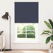Rolgordijn verduisterend 125x230 cm stofbreedte 121,6 cm blauw