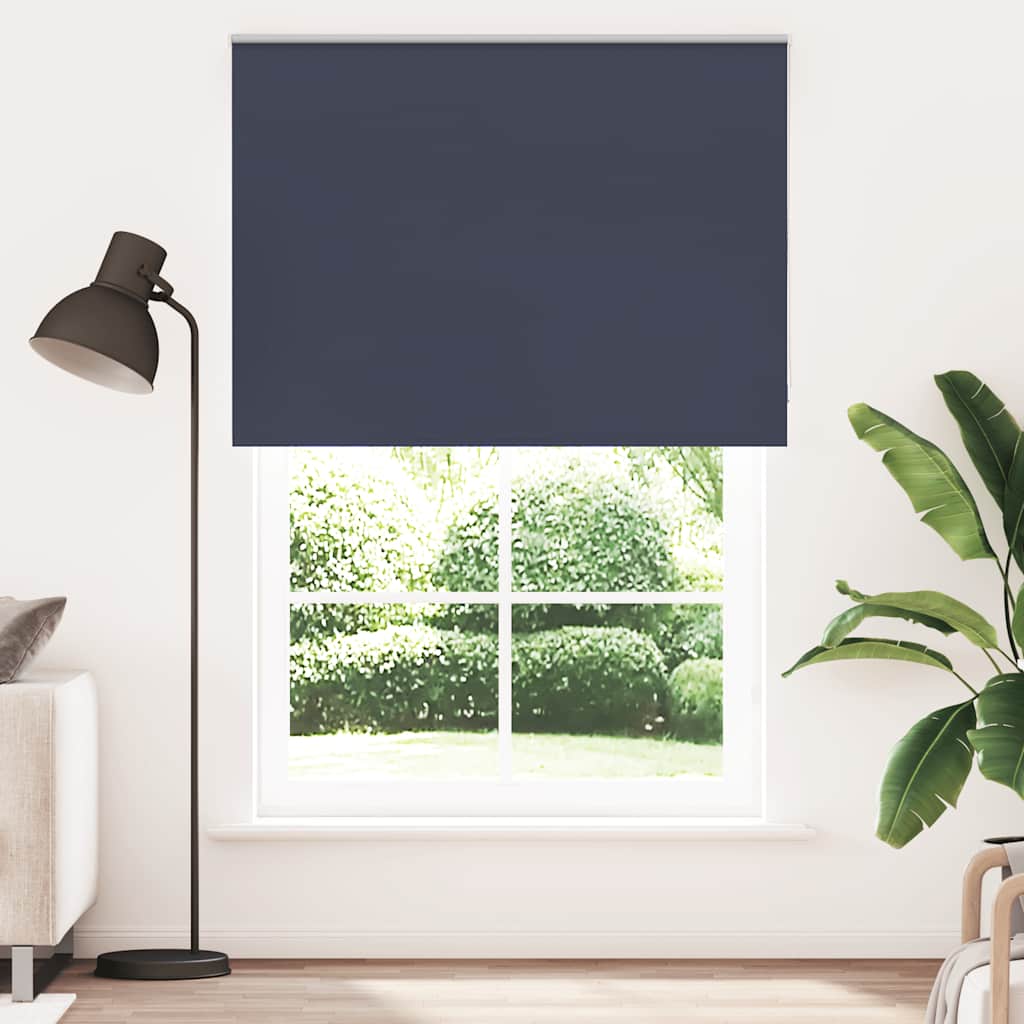 Rolgordijn verduisterend 150x230 cm stofbreedte 146,6 cm blauw