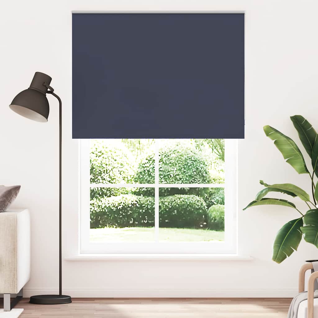 Rolgordijn verduisterend 160x230 cm stofbreedte 156,6 cm blauw